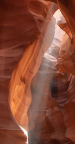 Rock formations in a canyon