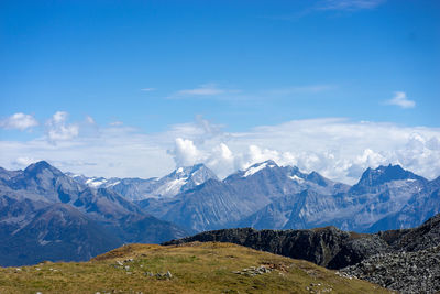 Mountain peaks in valle aurina - ahrntal - south tyrol - südtirol