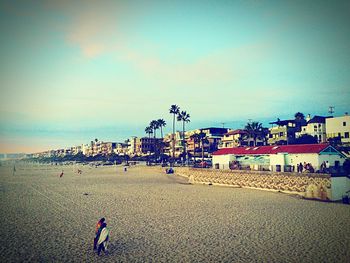 People on beach