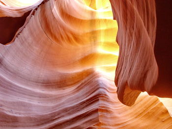 Rock formations in desert