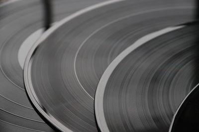 Blurred motion of records