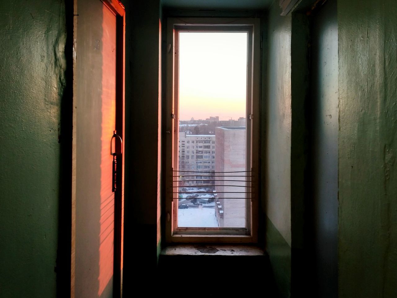 window, indoors, architecture, built structure, door, day, no people, water, sea, nature, sky, close-up