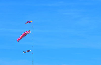 Low angle view of blue sky