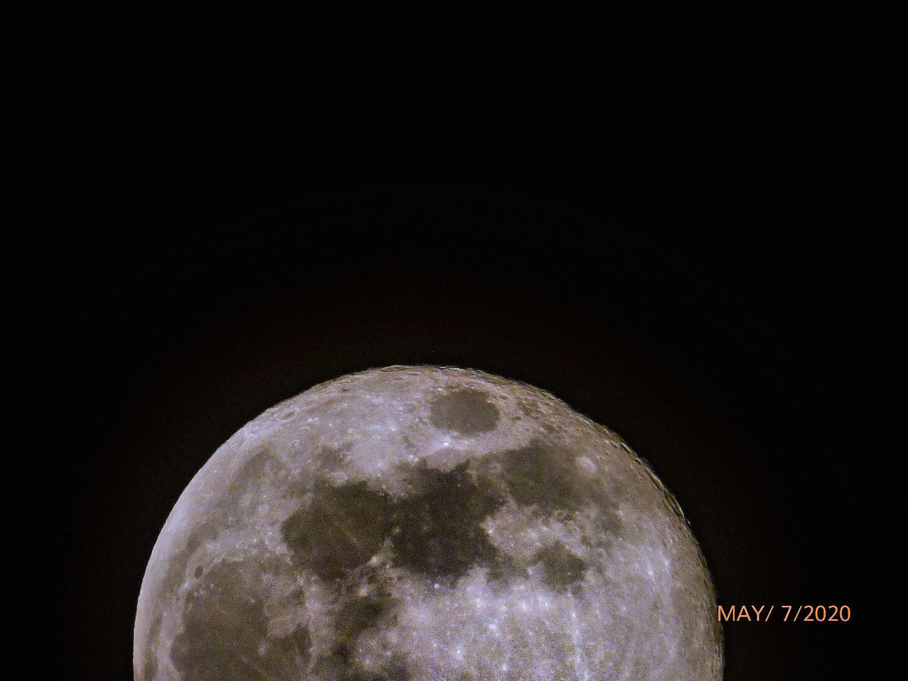 LOW ANGLE VIEW OF MOON AGAINST SKY