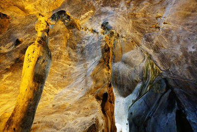 Full frame shot of yellow water