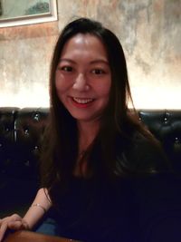 Portrait of a smiling young woman