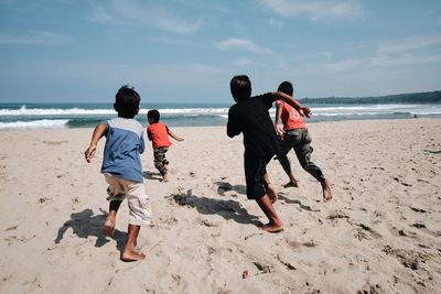 People on beach