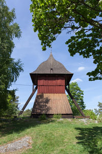 Low angle view of built structure