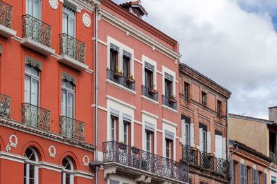 Toulouse pink building