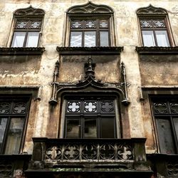 Low angle view of old building