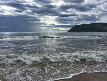 Scenic view of beach