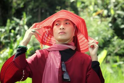 red