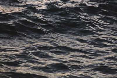 Full frame shot of rippled water