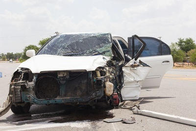 Car on road