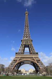 Low angle view of tour eiffel