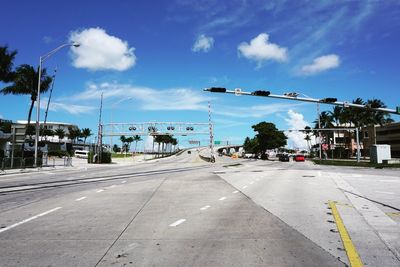 Road passing through landscape