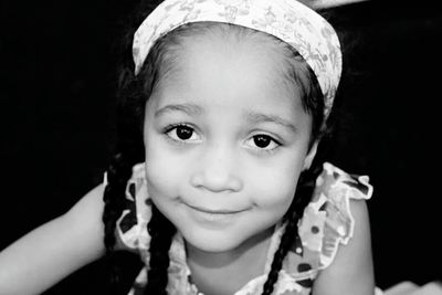 Portrait of cute baby boy