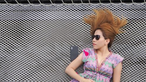 Young woman using mobile phone