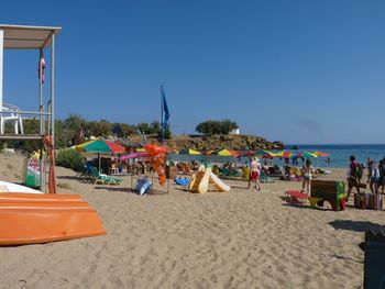 People on beach