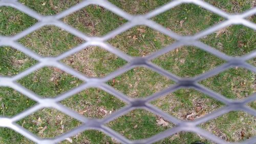 Full frame shot of chainlink fence