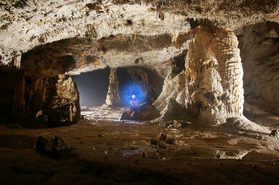 View of cave