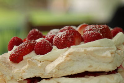 Close-up of strawberries