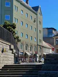Buildings in city