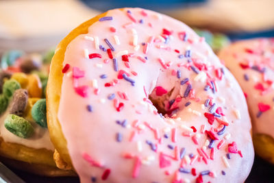 Close-up of cupcakes