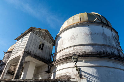 Low angle view of historical building against sky