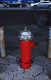 Close-up of fire hydrant