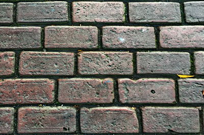 Full frame shot of brick wall