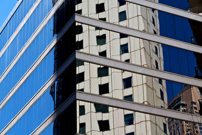 Low angle view of modern building