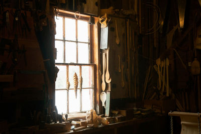 Interior of old house