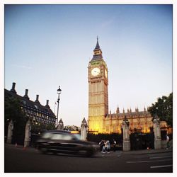 Big ben against sky