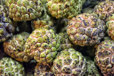 Full frame shot of fruits for sale in market