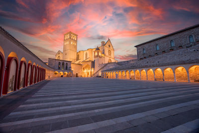 Saint francis of assisi, ancient basilica