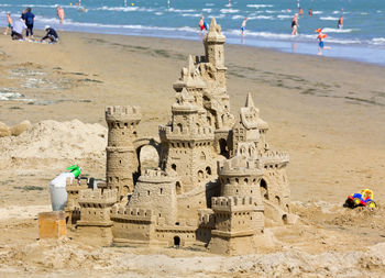 Group of people on beach