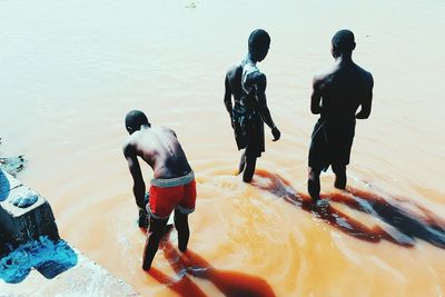 People on beach