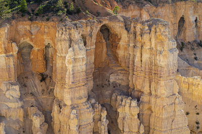 Full frame shot of rock formation