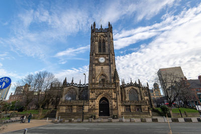 Low angle view of cathedral against sky