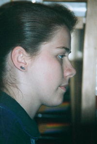 Portrait of young woman