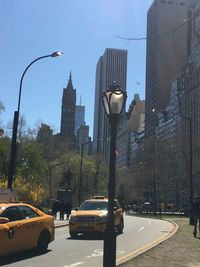 Traffic on city street
