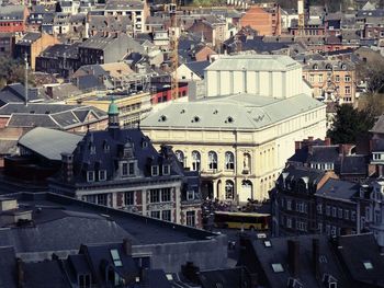 Aerial view of city