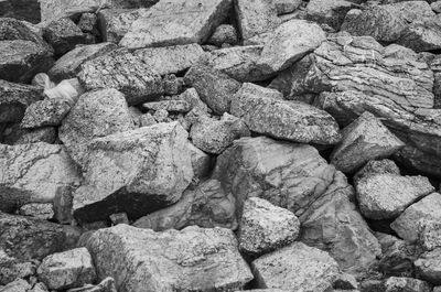 Full frame shot of rocks