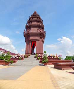 View of historical building against sky