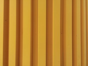 Full frame shot of yellow lines