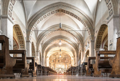 Interior of historic building