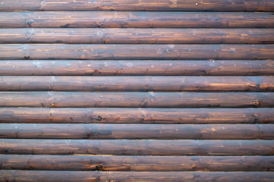 Full frame shot of wooden wall