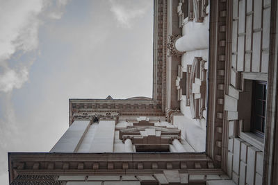 Low angle view of building against sky
