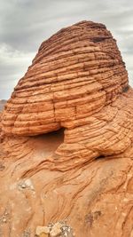 View of rock formation